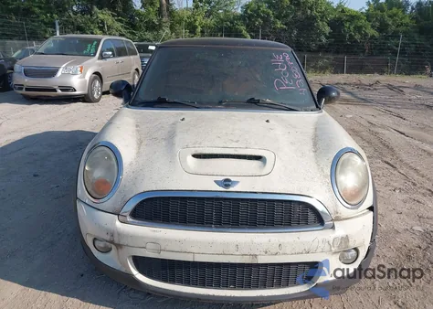 2007 Mini Cooper S S из США, поврежденный, VIN WMWMF73567TL88079
